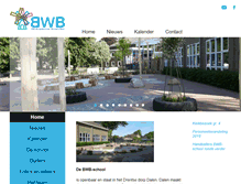 Tablet Screenshot of bwbschool.nl